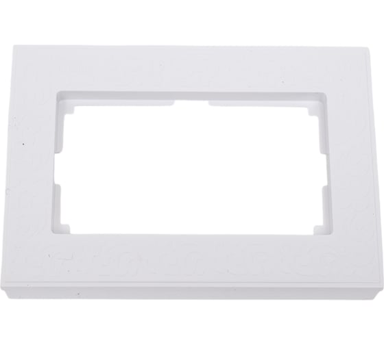 Рамка для двойной розетки WERKEL (белый) w0082301 a050807