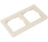 Рамка на 2 поста WERKEL flock (слоновая кость) w0022303 a050799 2