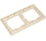 Рамка на 2 поста WERKEL flock (слоновая кость) w0022303 a050799 3