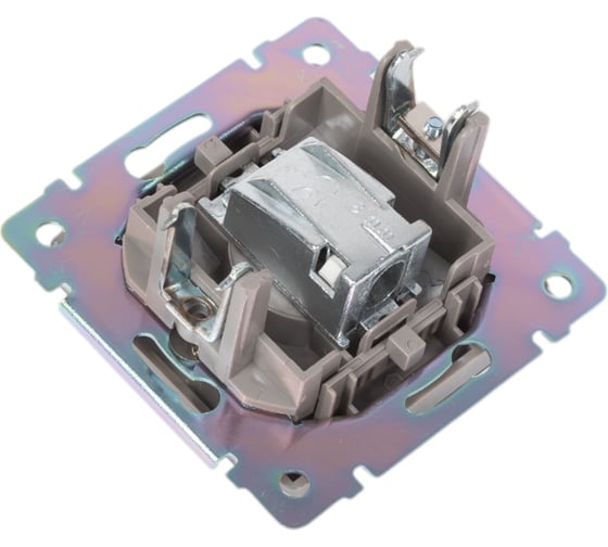 Оконечная ТВ-розетка WERKEL (графит акрил) w1183044 a064096