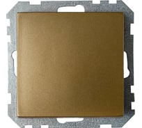 Механизм 1-клавишного выключателя Bylectrica серия СТИЛЬ, С110-525 бронза