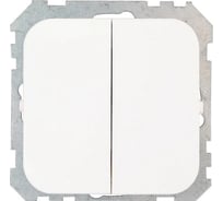 Механизм 2-клавишного выключателя Bylectrica СУ серия ГАРМОНИЯ, белый С56-476