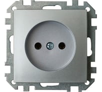 Механизм розетки Bylectrica серия СТИЛЬ, РС16-524 серебро