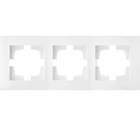 3-местная рамка Bylectrica серия НОВЫЙ СТИЛЬ, белый ЮЛИГ.735212.553