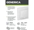 Розетка GENERICA KVARTA 1местн. c з/к с защ. штор. с крышкой 16А белый ERK12-K01-16-DM 3