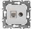 Комбинированная розетка ЭРА 12-3110-01 RJ45 TV, IP20, 12, белый Б0027441 1