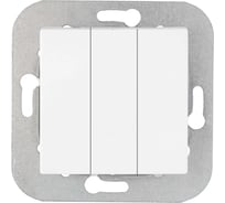 Механизм 3-клавишного выключателя Bylectrica СУ серия УЮТ, С0510-552 бежевый