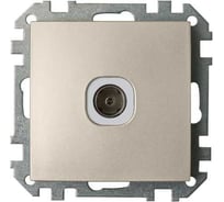 Механизм телевизионной розетки Bylectrica серия СТИЛЬ, ТР-043 шампань