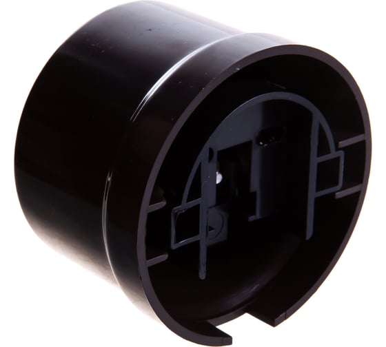 Розетка с заземляющим контактом Electraline коричневая В1-101-22