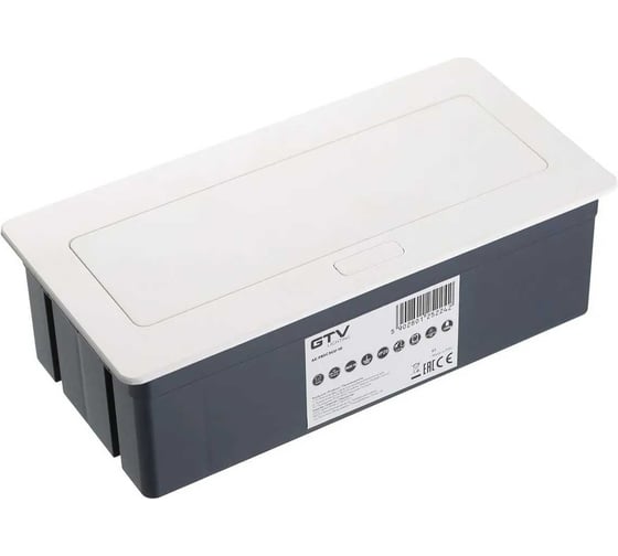 Настольный блок розеток GTV SOFT 3 розетки, French, белый, с проводом 1,5 метра AE-PBSC3GU-10