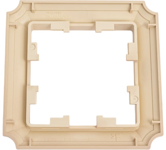 1-постовая рамка Systeme Electric Atlasdesign antique песочный ATN101201