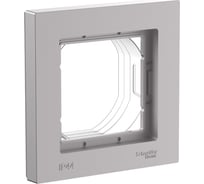 1-местная рамка Systeme Electric Atlasdesign aqua алюминий ip44 ATN440301