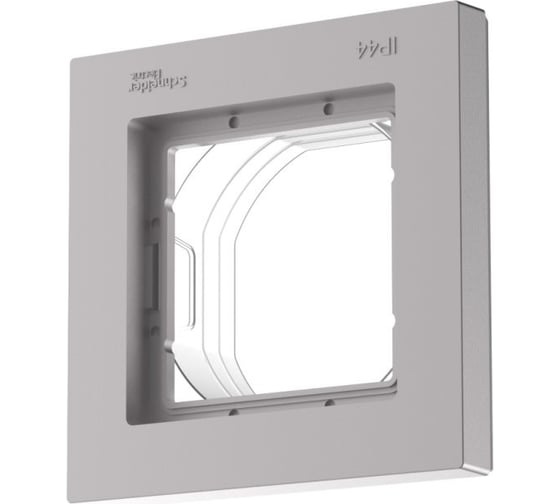 1-местная рамка Systeme Electric Atlasdesign aqua алюминий ip44 ATN440301