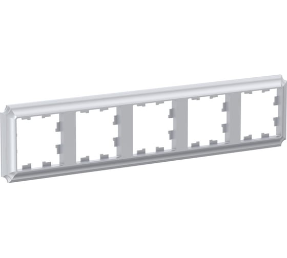 5-постовая рамка Systeme Electric Atlasdesign antique, универсальная, алюминий ATN100305