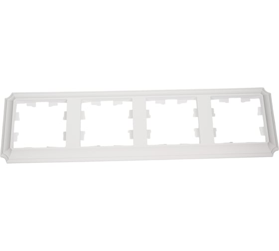 4-постовая рамка Systeme Electric Atlasdesign antique, универсальная, лотос ATN101304
