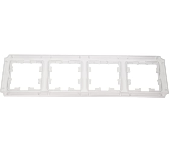 4-постовая рамка Systeme Electric Atlasdesign antique, универсальная, лотос ATN101304