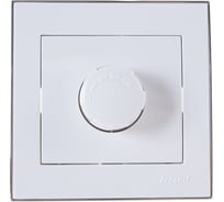 Диммер LEZARD RAIN 500 Вт с фильтром белый с бок. вст. хром 703-0225-116