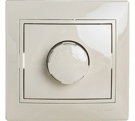 Диммер LEZARD MIRA 800 Вт крем со вставкой 701-0303-115