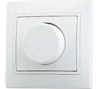 Диммер LEZARD MIRA 800 Вт белый с белой вставкой 701-0202-115
