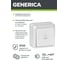 Выключатель GENERICA ОКТАВА 1кл кноп. 10А белый EVO13-K01-10-DC 3