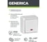 Выключатель GENERICA ОКТАВА 1-кл нар.бел. с инд EVO11-K01-10-DC 3