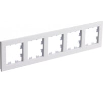 5-ая рамка Systeme Electric Atlasdesign nature мрамор крем роял ATN343105