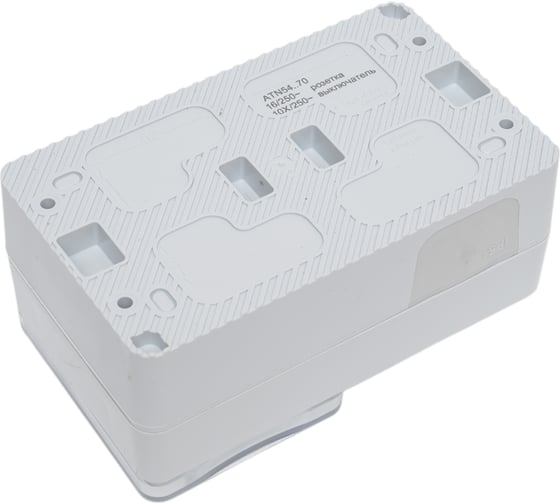 Блок Systeme Electric Atlasdesign profi ip54 о/у роз. з/к со шт. 16а, выкл.1-клав.10а, серый ATN543070
