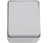 1-клавишный переключатель Systeme Electric Atlasdesign profi ip54 о/у 10 ах, серый ATN543061