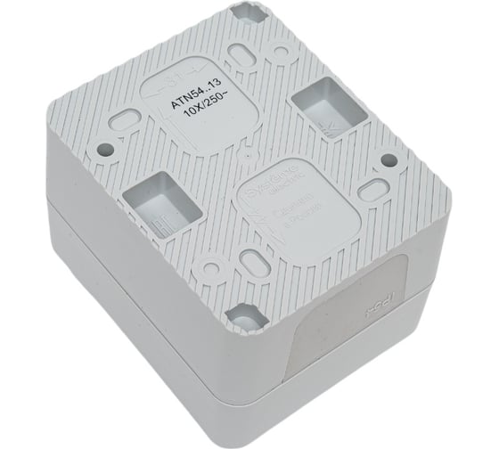 1-клавишный выключатель Systeme Electric Atlasdesign profi ip54 о/у с подсветкой 10 ах, серый ATN543013