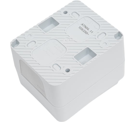 1-клавишный выключатель Systeme Electric Atlasdesign profi ip54 о/у 10 ах, серый ATN543011