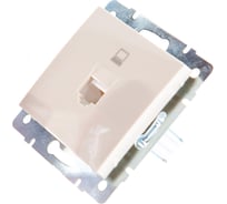 Компьютерная розетка LEZARD RAIN крем 703-0388-139