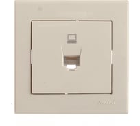 Компьютерная розетка LEZARD RAIN крем 703-0303-139