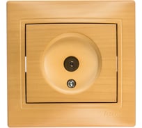 Телевизионная розетка LEZARD MIRA оконечная ясень 701-4747-130