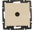 Телевизионная розетка LEZARD RAIN проходная крем 703-0388-129 1