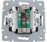 Телевизионная розетка LEZARD RAIN прох-я цв. черный графит матовый 703-4188-129 3