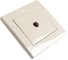 Телевизионная розетка LEZARD RAIN оконечная крем 703-0303-130 3