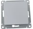 1-клавишный выключатель Systeme Electric Atlasdesign алюминий 2-полюсный, 10а, механизм ATN000321 3
