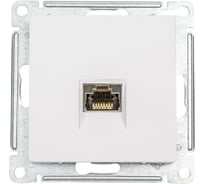 Компьютерная розетка rj45 Systeme Electric Atlasdesign лотос кат. 6a, механизм ATN001386