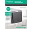 1-клавишный выключатель Systeme Electric Atlasdesign базальт сх.1, 10ах, механизм ATN001411 4