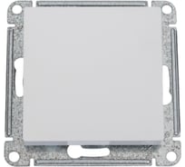 1-клавишный выключатель Systeme Electric Atlasdesign жемчуг 2-полюсный, 10а, механизм ATN000421