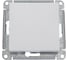 1-клавишный выключатель Systeme Electric Atlasdesign жемчуг 2-полюсный, 10а, механизм ATN000421 1