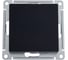 1-клавишный выключатель Systeme Electric Atlasdesign карбон 2-полюсный, 10а, механизм ATN001021 1
