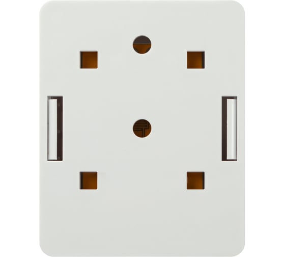 Компьютерная розетка ЭРА RJ45 категория 5е экранированная, 1 порт Б0056903