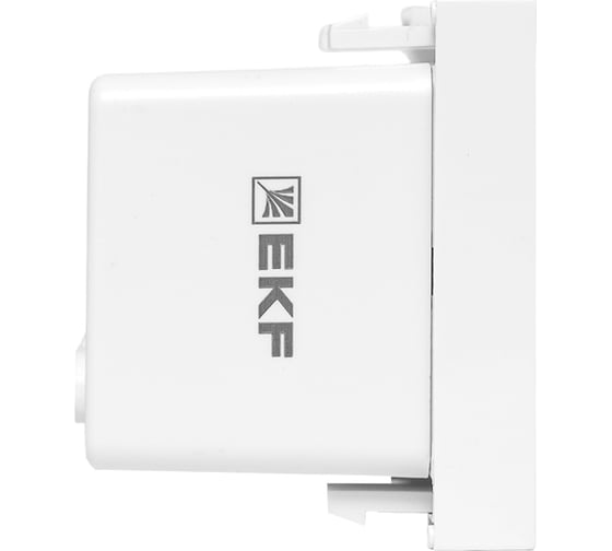 Розетка EKF USB A+C, 2.1А, 2 гнезда, без индикатора E2MR2-21USB-10-AC
