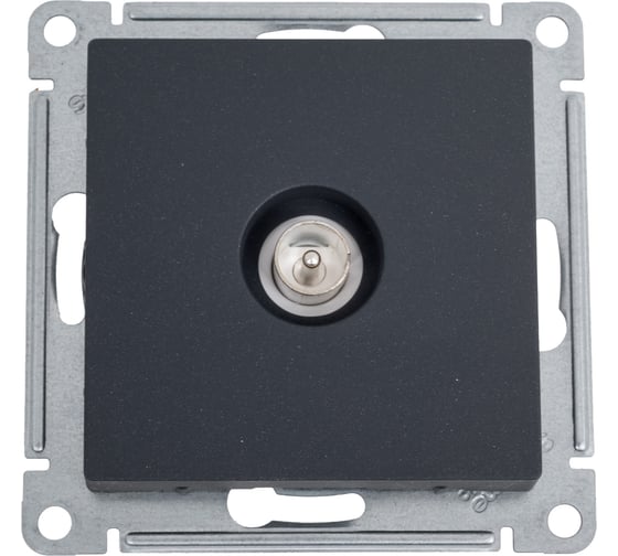 tv антенна коннектор Systeme Electric Atlasdesign базальт механизм ATN001493 1