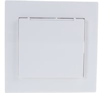 Розетка LEZARD RAIN с/ з с крышкой керамика белый 703-0202-123