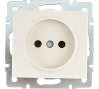 Розетка LEZARD RAIN б/ з керамика крем 703-0388-121