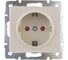Розетка LEZARD RAIN с защитой от детей керамика крем 703-0388-124 1