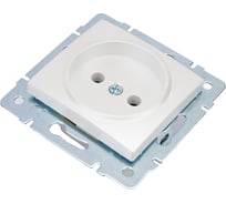 Розетка LEZARD KARINA б/ з керамика жемчужно-белый перламутр 707-3088-121