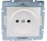 Розетка LEZARD KARINA б/ з керамика жемчужно-белый перламутр 707-3088-121 4
